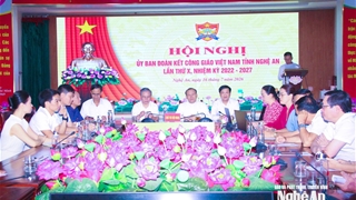 Đồng bào Công giáo Nghệ An tiếp tục lan tỏa phong trào thi đua yêu nước