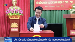 Các tôn giáo đồng hành cùng dân tộc trong ngày bầu cử